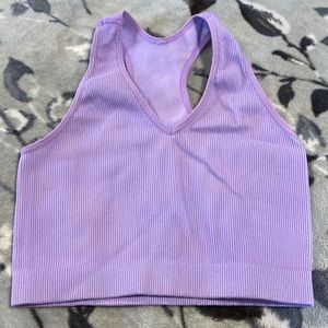 Racerback crop/bralette 2/$12